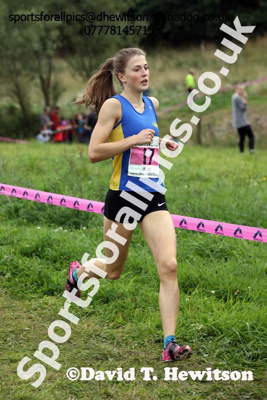 Womens under-17s and 20s, Start Fitness North Eastern Harrier League, Tanfield, County Durham. Photo: David T. Hewitson/Sports for All Pics